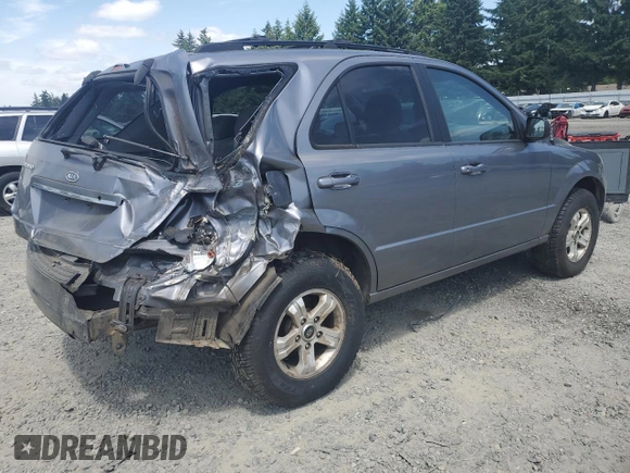 2005 Kia Sorento LX z VIN KNDJC733055488404, wystawiony jako Copart lot #60731165 z przebiegiem 189 749 mil mil oraz Szkoda całkowita • Salvage title. Historia ofert i sprzedaży dostępna na DreamBid. Obrazek 3.