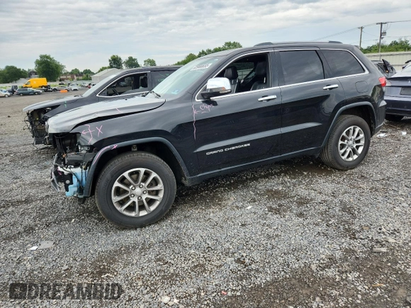 2016 Jeep Grand Cherokee Limited z VIN 1C4RJFBG0GC447650, wystawiony jako Copart lot #63988655 z przebiegiem 66 971 mil mil oraz Szkoda całkowita • Salvage title. Historia ofert i sprzedaży dostępna na DreamBid. Obrazek 1.