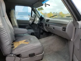 1994 Ford Bronco Custom with VIN 1FMEU15H7RLA79348, listed as a Copart auction lot 76497714 with 204,875 mi miles and Salvage Title. Bid and sale history available at DreamBid. Image 7.