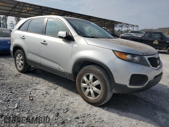 2011 Kia Sorento LX with VIN 5XYKT3A16BG133657, listed as a Copart auction lot 44111845 with 288,465 mi miles and Clean Title. Bid and sale history available at carsss.com. Image 4.