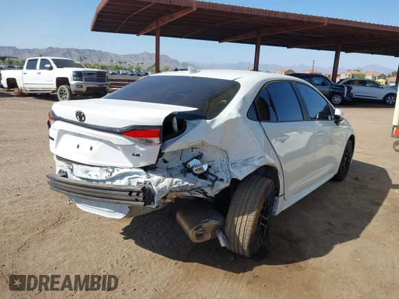 2024 Toyota Corolla LE с VIN 5YFB4MDE7RP184995, выставлен на аукционе IAAI как лот 42300683 с пробегом 19 826 миль миль и . История ставок и продаж доступна на DreamBid. Изображение 4.