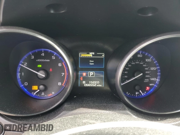 2017 Subaru Outback Premium with VIN 4S4BSACC9H3365376, listed as a Copart auction lot 58941615 with 56,552 mi miles and Salvage title. Bid and sale history available at DreamBid. Image 9.