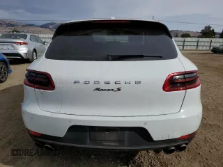 2016 Porsche Macan S with VIN WP1AB2A56GLB41649, listed as a Copart auction lot 81804904 with 76,135 mi miles and Salvage title. Bid and sale history available at DreamBid. Image 6.