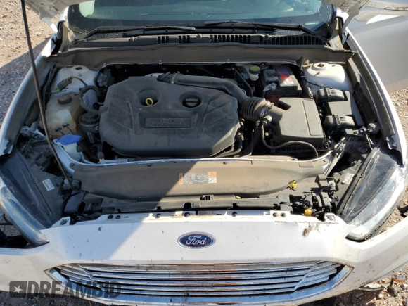 2016 Ford Fusion Titanium with VIN 3FA6P0K96GR132729, listed as a Copart auction lot 50542905 with 48,566 mi miles and Salvage Title. Bid and sale history available at DreamBid. Image 11.