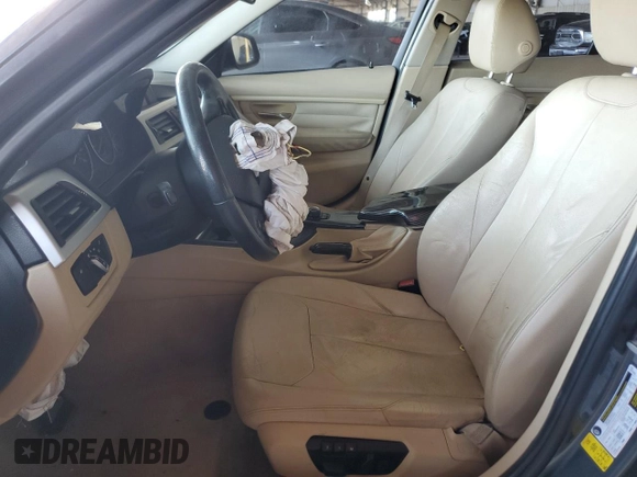 2013 BMW 3 Series 328i with VIN WBA3A5G55DNP19940, listed as a Copart auction lot 51003445 with 123,504 mi miles and Salvage Title. Bid and sale history available at carsss.com. Image 7.