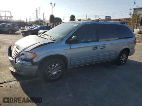 2006 Chrysler Town & Country LWB Limited with VIN 2A8GP64L96R797924, listed as a Copart auction lot 70880904 with 107,324 mi miles and Salvage Title. Bid and sale history available at carsss.com. Image 1.