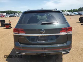 2021 Volkswagen Atlas SEL with VIN 1V2ER2CA5MC528910, listed as a Copart auction lot 51993755 with 146,802 mi miles and Salvage title. Bid and sale history available at DreamBid. Image 6.