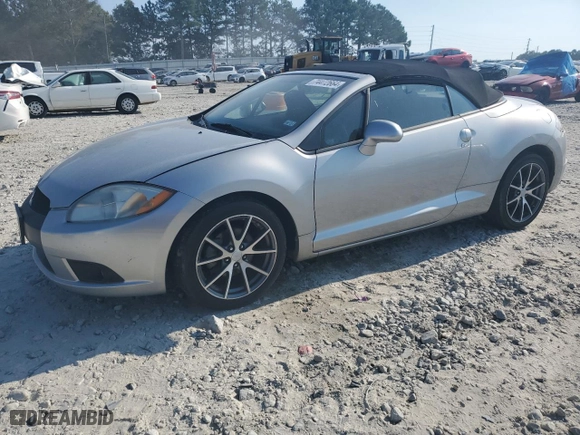 2012 Mitsubishi Eclipse GS Sport with VIN 4A37L2EF2CE001833, listed as a Copart auction lot 74472664 with 105,582 mi miles and Clean Title. Bid and sale history available at carsss.com. Image 1.