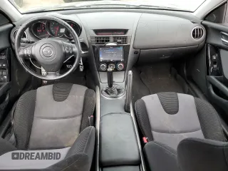 2007 Mazda RX-8 Touring with VIN JM1FE173370210734, listed as a Copart auction lot 80780804 with 89,020 mi miles and Salvage Title. Bid and sale history available at carsss.com. Image 8.
