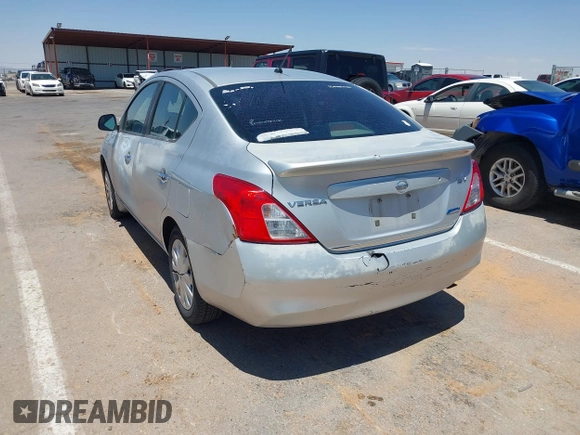 2012 Nissan Versa SV with VIN 3N1CN7AP4CL852865, listed as a IAAI auction lot 42708690 with 119,997 mi miles and . Bid and sale history available at DreamBid. Image 3.