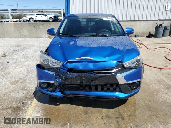 2018 Mitsubishi Outlander ES with VIN JA4AP3AU5JU024172, listed as a Copart auction lot 51807585 with 86,580 mi miles and Salvage title. Bid and sale history available at DreamBid. Image 5.