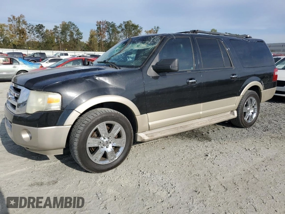 2010 Ford Expedition EL XLT with VIN 1FMJK1H59AEB69714, listed as a Copart auction lot 74719764 with 177,438 mi miles and Salvage Title. Bid and sale history available at carsss.com. Image 1.