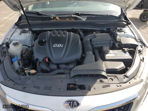 2012 Kia Optima LX with VIN 5XXGM4A74CG028537, listed as a Copart auction lot 51565835 with 0 mi miles and Salvage Title. Bid and sale history available at carsss.com. Image 12.