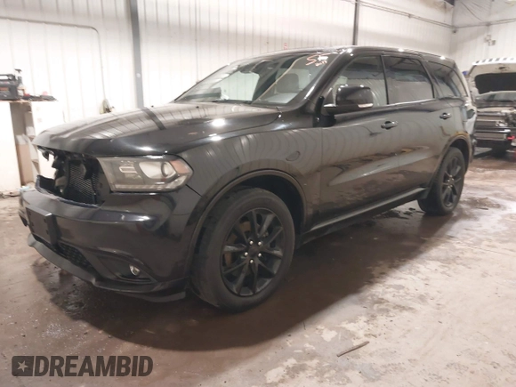 2017 Dodge Durango R/T with VIN 1C4SDJCT6HC834129, listed as a IAAI auction lot 41669152 with 205,376 mi miles and . Bid and sale history available at DreamBid. Image 18.