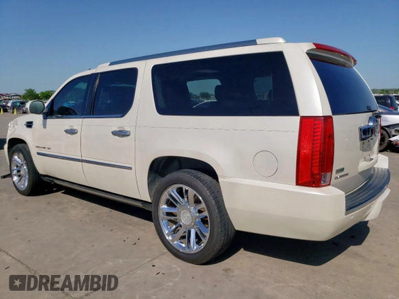 2011 Cadillac Escalade ESV Platinum z VIN 1GYS3KEF0BR265020, wystawiony jako Copart lot #52310575 z przebiegiem 122 949 mil mil oraz Czysty tytuł • Clean title. Historia ofert i sprzedaży dostępna na DreamBid. Obrazek 2.