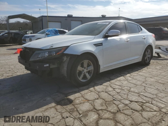 2014 Kia Optima LX with VIN 5XXGM4A74EG315850, listed as a Copart auction lot 41994735 with 196,673 mi miles and Clean Title. Bid and sale history available at carsss.com. Image 1.