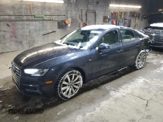 2017 Audi A4 Season of Audi ultra Premium with VIN WAUKMAF43HN056894, listed as a Copart auction lot 88409435 with 52,127 mi miles and Salvage Title. Bid and sale history available at carsss.com. Image 1.