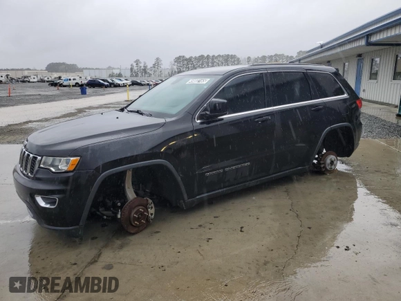2017 Jeep Grand Cherokee Laredo with VIN 1C4RJFAG0HC763455, listed as a Copart auction lot 49802165 with 138,150 mi miles and Clean Title. Bid and sale history available at carsss.com. Image 1.