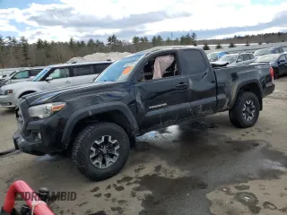 2016 Toyota Tacoma SR5 with VIN 5TFSZ5AN9GX006029, listed as a Copart auction lot 46137395 with Not provided miles and Salvage title. Bid and sale history available at DreamBid. Image 1.