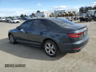 2018 Audi A4 Premium with VIN WAUDNAF49JA036460, listed as a Copart auction lot 48060675 with 135,640 mi miles and Salvage Title. Bid and sale history available at carsss.com. Image 2.
