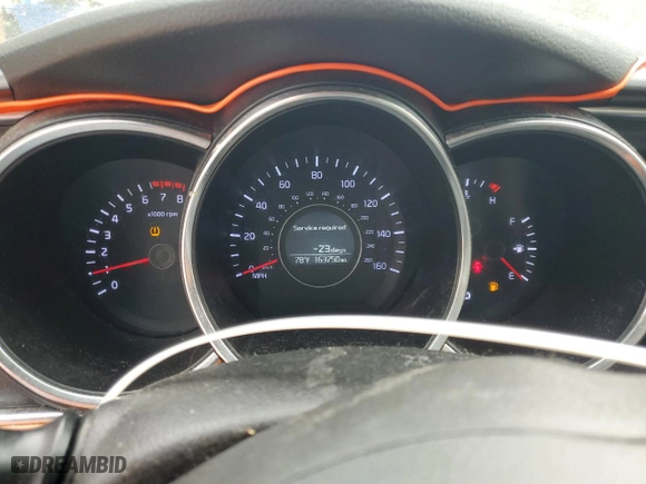 2014 Kia Optima LX with VIN 5XXGM4A72EG263120, listed as a Copart auction lot 51869195 with 163,750 mi miles and Clean Title. Bid and sale history available at carsss.com. Image 9.