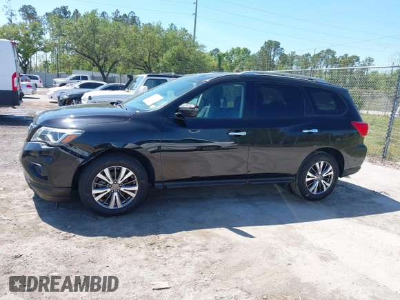 2019 Nissan Pathfinder SL with VIN 5N1DR2MN9KC599969, listed as a IAAI auction lot 41852389 with 186,285 mi miles and . Bid and sale history available at DreamBid. Image 14.