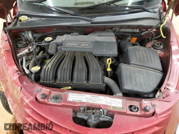 2001 Chrysler PT Cruiser z VIN 3C8FY4BB61T592029, wystawiony jako Copart lot #87741235 z przebiegiem 146 991 mil mil oraz Szkoda całkowita • Salvage title. Historia ofert i sprzedaży dostępna na DreamBid. Obrazek 12.