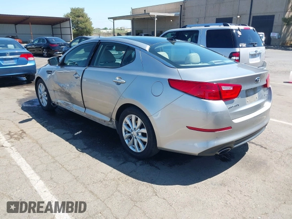 2014 Kia Optima EX with VIN 5XXGN4A75EG317958, listed as a IAAI auction lot 42075557 with 138,903 mi miles and . Bid and sale history available at carsss.com. Image 3.