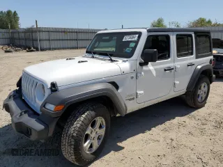2021 Jeep Wrangler Unlimited Freedom z VIN 1C4HJXDN8MW630768, wystawiony jako Copart lot #62736564 z przebiegiem 63 103 mil mil oraz Szkoda całkowita • Salvage title. Historia ofert i sprzedaży dostępna na DreamBid. Obrazek 1.