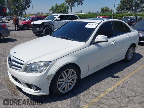 2009 Mercedes-Benz C 300 Sport with VIN WDDGF54X29R058675, listed as a IAAI auction lot 42279248 with 100,338 mi miles and . Bid and sale history available at DreamBid. Image 2.