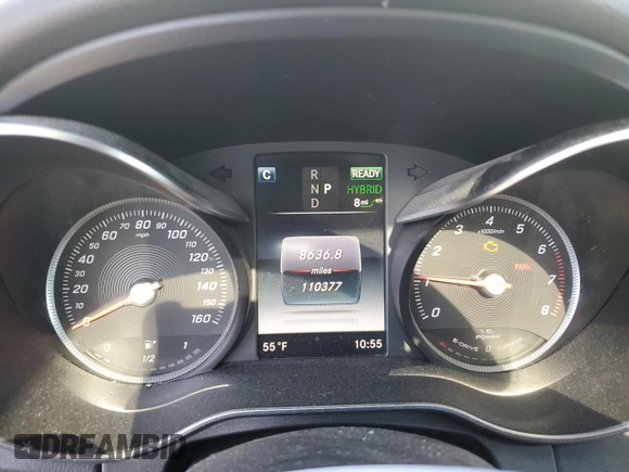 2018 Mercedes-Benz C 350e с VIN 55SWF4HB9JU244771, выставлен на аукционе Copart как лот 84104634 с пробегом 110 377 миль миль и Списание • Salvage title. История ставок и продаж доступна на DreamBid. Изображение 9.