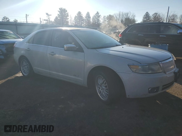 2007 Lincoln MKZ with VIN 3LNHM28T67R609312, listed as a Copart auction lot 47031405 with 147,018 mi miles and Salvage Title. Bid and sale history available at carsss.com. Image 4.