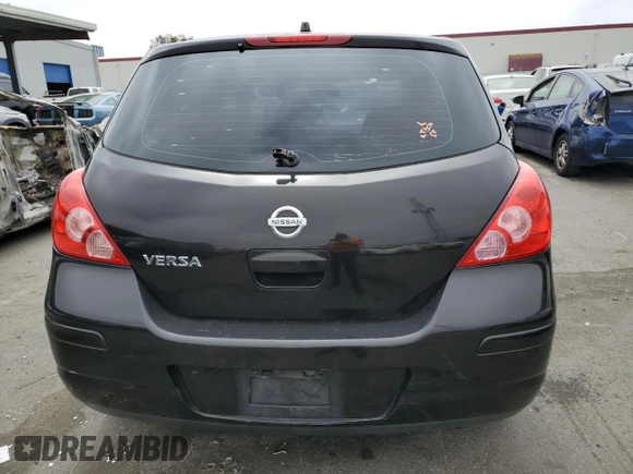 2010 Nissan Versa 1.8 SL with VIN 3N1BC1CP2AL400745, listed as a Copart auction lot 66147294 with 197,735 mi miles and Salvage Title. Bid and sale history available at carsss.com. Image 6.