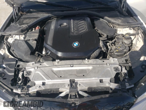 2021 BMW 3 Series M340i with VIN 3MW5U7J02M8B87249, listed as a Copart auction lot 79577354 with 43,373 mi miles and Salvage Title. Bid and sale history available at carsss.com. Image 11.
