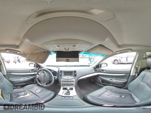 2007 Infiniti G35 Journey with VIN JNKBV61E07M713991, listed as a Copart auction lot 76395314 with 226,971 mi miles and Salvage Title. Bid and sale history available at DreamBid. Image 12.