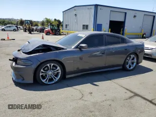 2021 Dodge Charger R/T with VIN 2C3CDXCT4MH663299, listed as a Copart auction lot 63843825 with 41,677 mi miles and Salvage title. Bid and sale history available at DreamBid. Image 1.