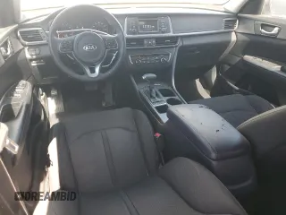 2016 Kia Optima LX with VIN 5XXGT4L39GG024003, listed as a Copart auction lot 53337795 with 161,296 mi miles and Clean Title. Bid and sale history available at carsss.com. Image 8.