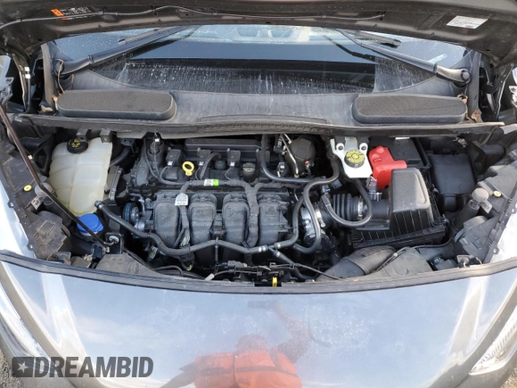 2022 Ford Transit Connect XLT with VIN NM0GE9F22N1544012, listed as a Copart auction lot 78942744 with 33,652 mi miles and Salvage title. Bid and sale history available at DreamBid. Image 14.