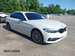 2018 BMW 5 Series 540i xDrive with VIN WBAJE7C59JG892017, listed as a IAAI auction lot 42556936 with 55,170 mi miles and . Bid and sale history available at DreamBid. Image 1.