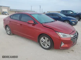2020 Hyundai Elantra SEL with VIN 5NPD84LF9LH523316, listed as a Copart auction lot 53906905 with 102,494 mi miles and Salvage Title. Bid and sale history available at carsss.com. Image 4.