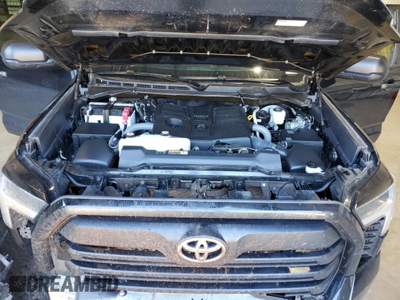 2023 Toyota Tundra SR z VIN 5TFKB5DB8PX113093, wystawiony jako Copart lot #80488324 z przebiegiem 24 200 mil mil oraz Szkoda całkowita • Salvage title. Historia ofert i sprzedaży dostępna na DreamBid. Obrazek 12.