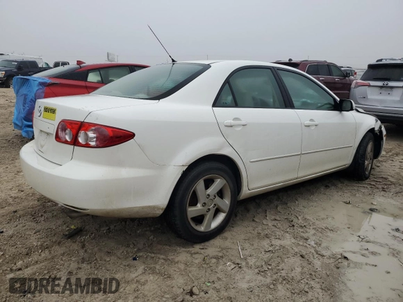 2004 Mazda 6 i with VIN 1YVFP80C045N43804, listed as a Copart auction lot 45563525 with 176,025 mi miles and Salvage Title. Bid and sale history available at DreamBid. Image 3.