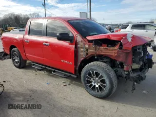 2021 Nissan Titan SV with VIN 1N6AA1EF7MN529875, listed as a Copart auction lot 85896334 with 39,815 mi miles and Clean title. Bid and sale history available at DreamBid. Image 4.