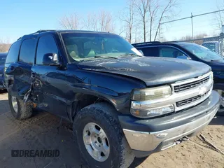 2002 Chevrolet Tahoe LT z VIN 1GNEK13Z72J161529, wystawiony jako IAAI lot #41747422 z przebiegiem Nie podano mil oraz . Historia ofert i sprzedaży dostępna na DreamBid. Obrazek 1.