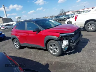 2023 Hyundai Kona SEL with VIN KM8K6CAB2PU936256, listed as a IAAI auction lot 41869839 with 37,170 mi miles. Bid and sale history available at carsss.com. Image 13.