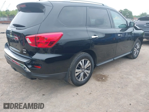 2017 Nissan Pathfinder Platinum with VIN 5N1DR2MM4HC611235, listed as a IAAI auction lot 42203255 with 20,772 mi miles and . Bid and sale history available at DreamBid. Image 4.