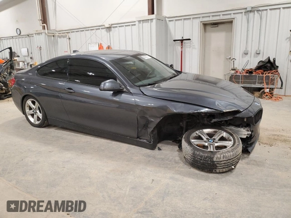 2015 BMW 4 Series 428i xDrive with VIN WBA3N9C55FK247390, listed as a Copart auction lot 54509275 with 64,858 mi miles and Salvage title. Bid and sale history available at DreamBid. Image 4.