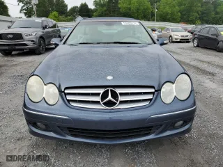 2007 Mercedes-Benz CLK-Class 3.5L with VIN WDBTK56F87T083880, listed as a Copart auction lot 53689374 with 81,596 mi miles and Salvage Title. Bid and sale history available at carsss.com. Image 5.