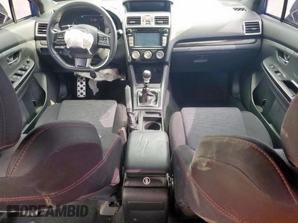 2021 Subaru WRX with VIN JF1VA1A6XM9801232, listed as a Copart auction lot 54597175 with 73,780 mi miles and Salvage title. Bid and sale history available at DreamBid. Image 8.