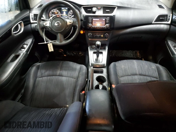 2016 Nissan Sentra SR with VIN 3N1AB7AP9GL665966, listed as a Copart auction lot 46594565 with 77,325 mi miles and Salvage Title. Bid and sale history available at DreamBid. Image 8.